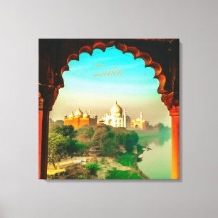 India Taj Mahal Leinwanddruck