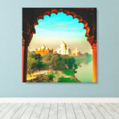India Taj Mahal Leinwanddruck (Insitu (Holzboden))