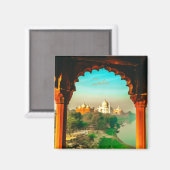 India Taj Mahal Magnet (Vorderseite/Rückseite)