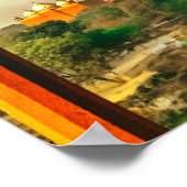 India Taj Mahal Poster (Ecke)