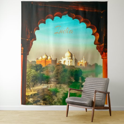 India Taj Mahal Wandteppich (Beispiel)
