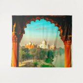 India Taj Mahal Wandteppich (Vorderseite (Horizontal))