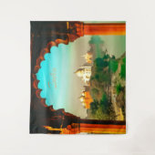 India Taj Mahal Wandteppich (Vorderseite)