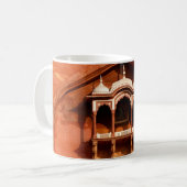 India Temple Wall Kaffeetasse (Vorderseite Links)