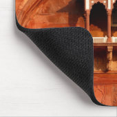 India Temple Wall Mousepad (Ecke)