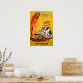 India Travel Poster Air-India Art Indian Print (Küche)