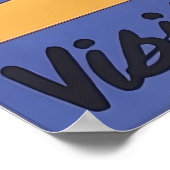 India Travel Poster Indian Art Hindu Print (Ecke)