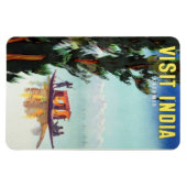 India Travel Poster Magnet (Horizontal)