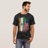 India USA Flag - Indian American T-Shirt (Vorne ganz)
