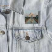 INDIA, Uttar Pradesh, Agra: Taj Mahal, Morgen Button (Beispiel)