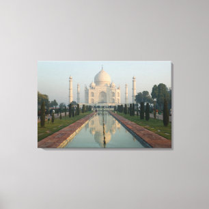 INDIA, Uttar Pradesh, Agra: Taj Mahal, Morgen Leinwanddruck