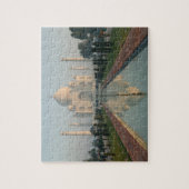 INDIA, Uttar Pradesh, Agra: Taj Mahal, Morgen Puzzle (Vertikal)