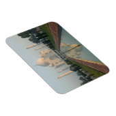 INDIA, Uttar Pradesh, Agra: Taj Mahal, Morgens Magnet (Rechte Seite)
