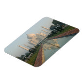 INDIA, Uttar Pradesh, Agra: Taj Mahal, Morgens Magnet (Linke Seite)