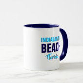 Indialantic Beach Florida Coffee Mug Tasse (VorderseiteRechts)
