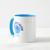 Indialantic Beach Florida Kaffeetasse (Vorderseite Links)