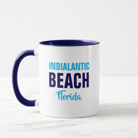 Indialantic Beach Florida Kaffeetasse (Links)