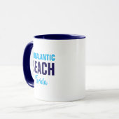 Indialantic Beach Florida Kaffeetasse (Vorderseite Links)