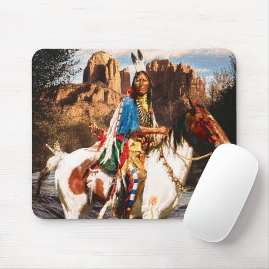 Indian1A Mousepad (Mit Mouse)