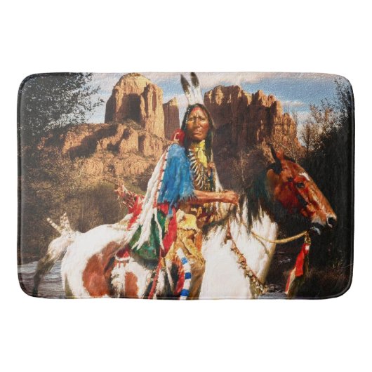 Indian 1A Bath Matts Badematte (Vorderseite)