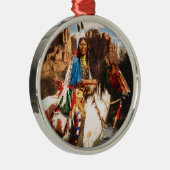 Indian 1A Ornament Aus Metall (Rechts)