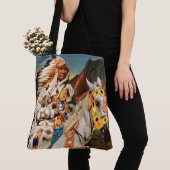 Indian 1B All-Over-Print Tote Bag Tasche (Von Nahem)