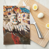 Indian 1B Küchentücher (Viertel Falte)