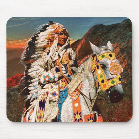 Indian 1B Mousepad (Vorne)