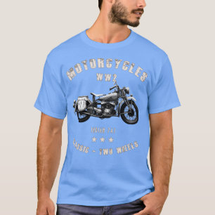 Indian 741 Retro Vintage Motorrad WW2 T-Shirt