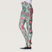 Indian Arabic Patchwork Quilt Vintag Leggings (Links)