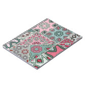 Indian Arabic Patchwork Quilt Vintag Notizblock (Linke Seite)