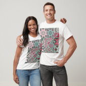 Indian Arabic Patchwork Quilt Vintag T-Shirt (Unisex)