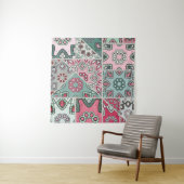 Indian Arabic Patchwork Quilt Vintag Wandteppich (Beispiel (Horizontal))