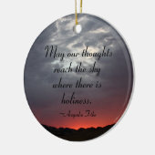 Indian Arapaho Quote Ornament (Links)