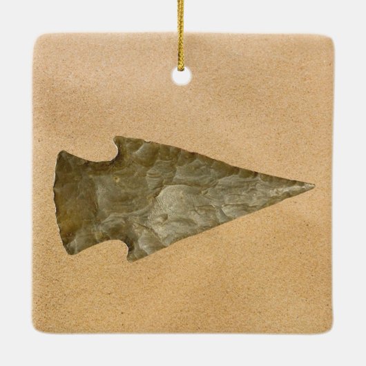 Indian Arrowhead Christmas Ornament (Rückseite)