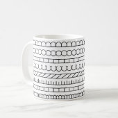 Indian Art Design on a mug Kaffeetasse (Vorderseite Links)
