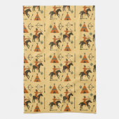 Indian art geschirrtuch (Vertikal)