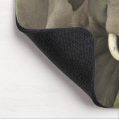 Indian Asian Elephant Gruß Mousepad (Ecke)