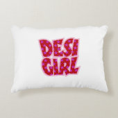 Indian Baby favors Baby Shower Geschenkideen Dekokissen (Vorderseite)