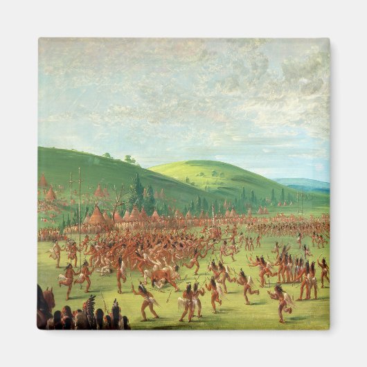 Indian Ball Game Magnet (Vorne)