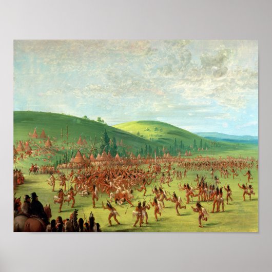 Indian Ball Game Poster (Vorne)