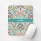 Indian Bazaar Pastell Custom Muster Mousepad (Mit Mouse)