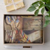 "Indian Beauty Parlor" von Charles M Russell Seidenpapier (Geschenk)