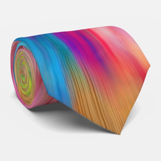 "Indian Blanket #1~ Burst #2" Krawatte (Gerollt)