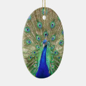 Indian Blue Peacock Ornament (Rechts)