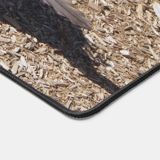 Indian Blue Peafowl deskmat (Ecke)