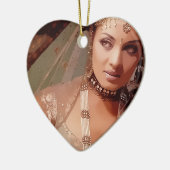 Indian bride keramik ornament (Links)