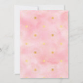 Indian Bride Mehndi Zeremonie Ganesha Floral Einladung (Rückseite)