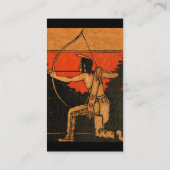 Indian Business Card Visitenkarte (Rückseite)