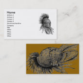 Indian Business Card Visitenkarte (Vorne/Hinten)